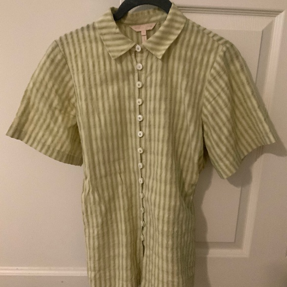 Rebecca Taylor Tie-Front Top - Picture 1 of 7